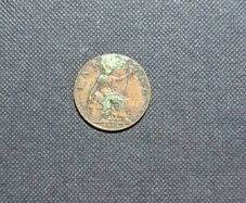 United Kingdom Farthing Coin.