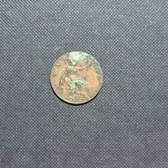United Kingdom Farthing Coin.