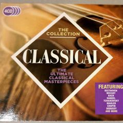4 CD's The Collection Classical - The Ultimate classical masterpieces, VG condition.