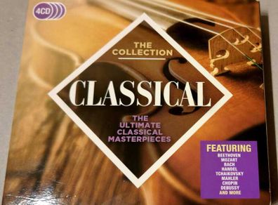 4 CD's The Collection Classical - The Ultimate classical masterpieces, VG condition.