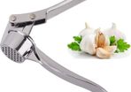 Professional Kitchen Garlic Press, Garlic Mincer Ginger Crusher UK, Peeler Squeezer Heavy Duty Garlic Presser,Garlic Crush, User-Friendly Garlic Chopper, Easy to Clean and Durable