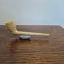 Antique Victorian/Edwardian Pipes Set - 19th Century Folk Art & Clay Displays Unsmoked Dead Stock Image 5
