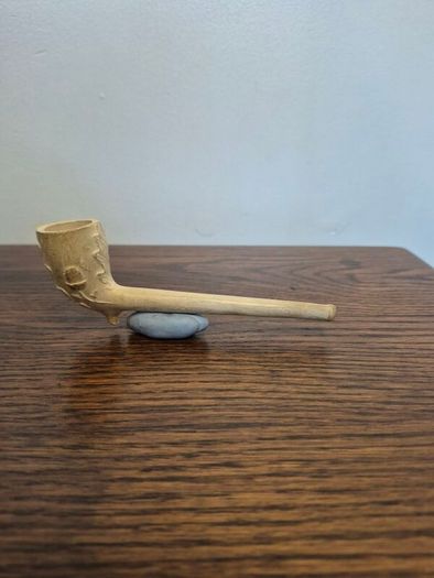 Antique Victorian/Edwardian Pipes Set - 19th Century Folk Art & Clay Displays Unsmoked Dead Stock