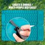 Self Inflating Sleeping Mat for Camping: 8-12CM Thickness Single Camp Mattress, Double Joinable Camping Inflatable Mat Image 4