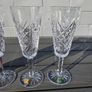 Vintage Waterford Crystal Champagne Flutes Image 2