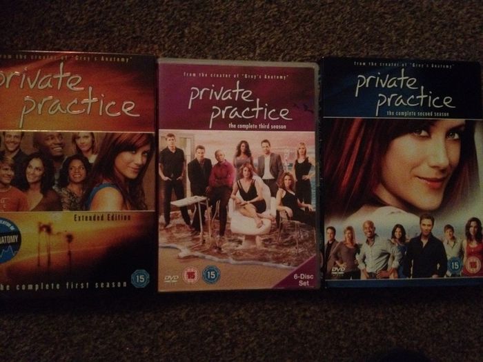 Private practice seasons 1-3
