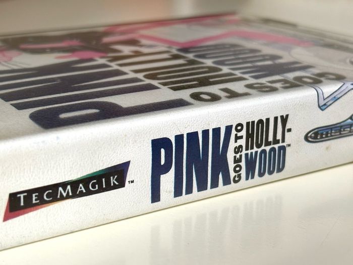Pink Goes to Hollywood for Sega Mega Drive Boxed and Minty