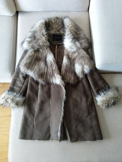 Beatiful Zara Faux Fur Jacket