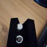 Men Cufflinks Interlocking Gold Frame brand new never used Cheap Price Image 6