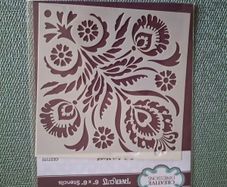 Creative Expressions Folk Art stencil