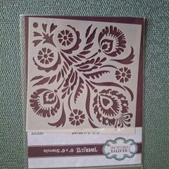 Creative Expressions Folk Art stencil