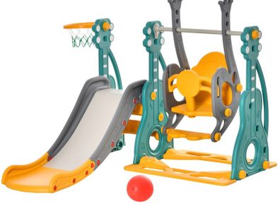 Kids Swing and Slide Set