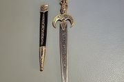 Letter opener damacene style