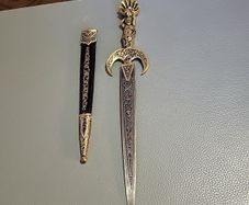 Letter opener damacene style