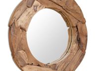 main image for ad Decorative Mirror Teak 80 cm Round