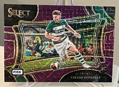2023 Panini Select FIFA Field Level Purple Mojo Prizm Viktor Gyokeres Rookie RC