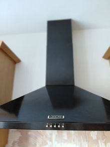 Black Cooker Hood