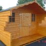 8ft x 12ft  Lodge Garden Shed Image 2