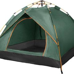 NEW SALE | Hydraulic Dome Tent Canopy for Camping Automatic Waterproof Tents 3-4 Person Canopy Easy to Set up and package