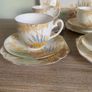 Vintage 13 Piece Melba Bone China Tea Set Image 2