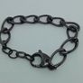 DKNY Oval Link Hematite Tone Bracelet / New Image 6