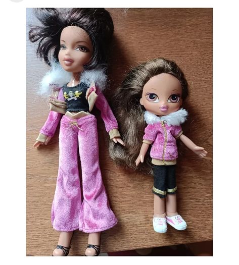Bratz Yasmin and Mum Portia - 2001 dolls