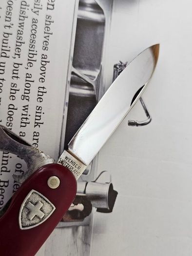 1940s Swiss Army Officier Knife Wengerinox Retired 82mm Model Rare Collectable