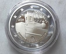 Monaco 2 Euro Proof Coin 2026 - Duchy of Valentinois