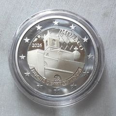 Monaco 2 Euro Proof Coin 2026 - Duchy of Valentinois