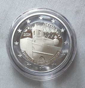 Monaco 2 Euro Proof Coin 2026 - Duchy of Valentinois