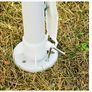 2.7m x 2.7m Garden Heavy Duty Gazebo Marquee Party Tent Wedding Canopy Outdoor(White) Image 3