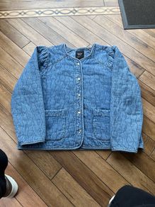 Ladies Jagged & Beau Quilted Stylish Denim Jacket