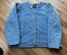 Ladies Jagged & Beau Quilted Stylish Denim Jacket