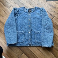 Ladies Jagged & Beau Quilted Stylish Denim Jacket