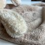 Soft Bunny Rabbit Plush Comforter Image 5