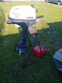 Yamaha 6 HP 4 stroke engine and 13 foot punt.