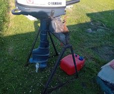 Yamaha 6 HP 4 stroke engine and 13 foot punt.