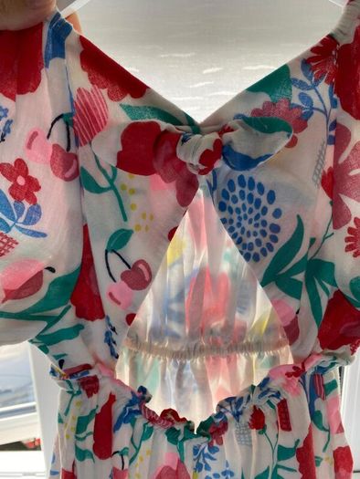 M&S Girls Floral Dress - see 4 pics