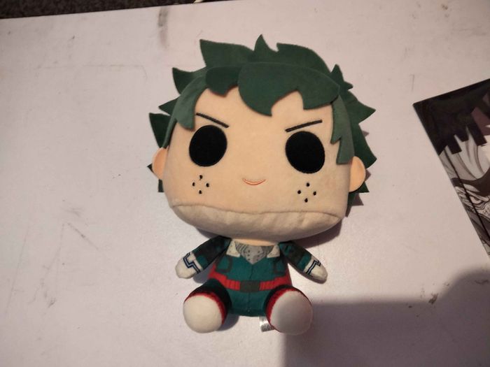 My Hero Academia Deku Plush and Bandai Spirits Folder Bundle