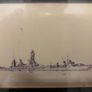 Hand drawn pictures of ww2 battleships all in one frame Image 3