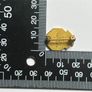 U.S. 1/10 10k gold 25 years Volunteer service award pin Image 5