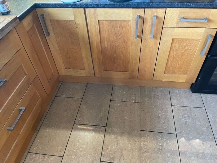 Solid oak kitchen doors and drawers