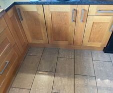 Solid oak kitchen doors and drawers