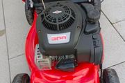 Almost new Hercules lawnmower with Briggs and Stratton engine 300 series which starts first pull.
