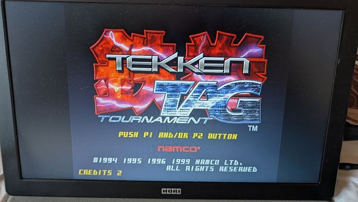 Tekken Tag Tournament - Jamma/JVS Arcade PCB (System 12) with Manual, Marquee & Movelists