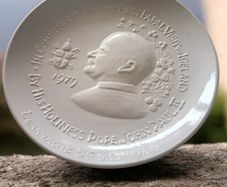 Pope John Paul II Commemorative Irish Papal Visit Plate