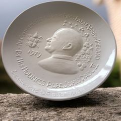 Pope John Paul II Commemorative Irish Papal Visit Plate