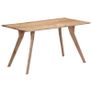 Dining Table 140x80x76 cm Solid Acacia Wood Image 10
