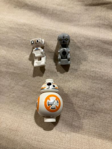 lego Star Wars Bb8, todo and another droid