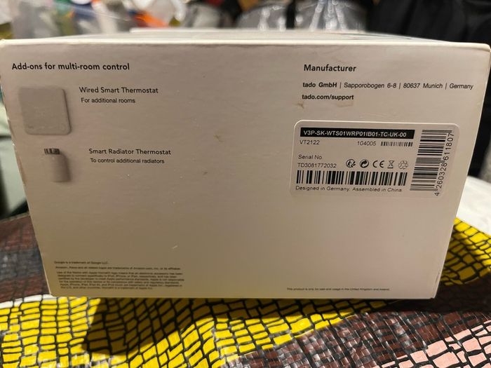 tado Smart Heating Bundle Barely Used 240 ono